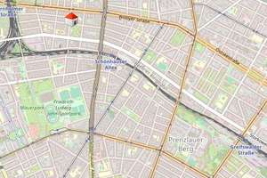 "Helle und ruhige 2 Zimmer Altbauwohnung mit Balkon am Arnimplatz" – Die vollständige Adresse der Immobilie erhältst du vom Anbieter., 10439 Prenzlauer Berg, Berlin – Vorschaubild 25