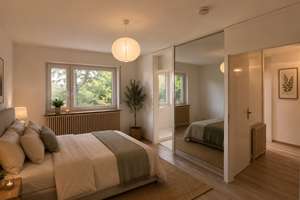 Sanierte 2-Zimmer-Wohnung mit Süd-Terrasse u. Duplexparkplatz in Schwabing-Biederstein (unvermietet) – Maasweg 1, 80805 Biederstein, München – Vorschaubild 25