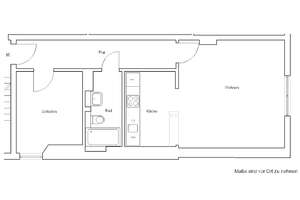 Siegfriedstr. 36, E R - Frisch modernisierte 2-Zimmer Wohnung mit bodengleicher Dusche – Siegfriedstr. 36, 38106 Nordstadt, Braunschweig – Vorschaubild 3