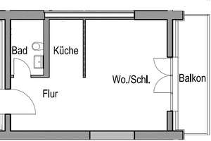 Moderne 1-Zimmer-Wohnung in Schwabing! – 80804 Neufreimann, München – Vorschaubild 6