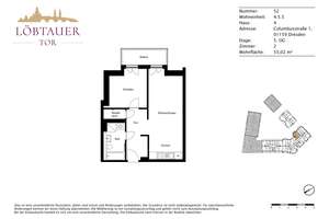 Erstbezug! 2-Zimmer-Wohnung mit WOW-Effekt – Columbusstraße 1, 1159 Löbtau-Nord, Dresden – Vorschaubild 11