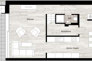 GARTEN-MAISONETTE WE19 "Das Reihenendhaus im Haus" – Hillenwiese 20, 38124 Stöckheim-Leiferde, Braunschweig – Vorschaubild 2