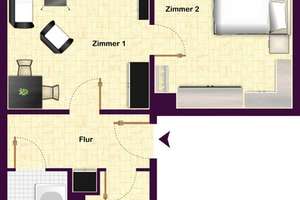 Wohnlich, ledig, jung sucht... Mieter für trendige 2RAUM Wohnung – Heinrich-Beck-Straße 81, 9112 Kaßberg, Chemnitz – Vorschaubild 6