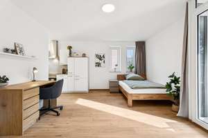 KERNSANIERTE 1-ZIMMER-WOHNUNG IN MÜNSTER – HOCHWERTIG & KOMPLETT MÖBLIERT