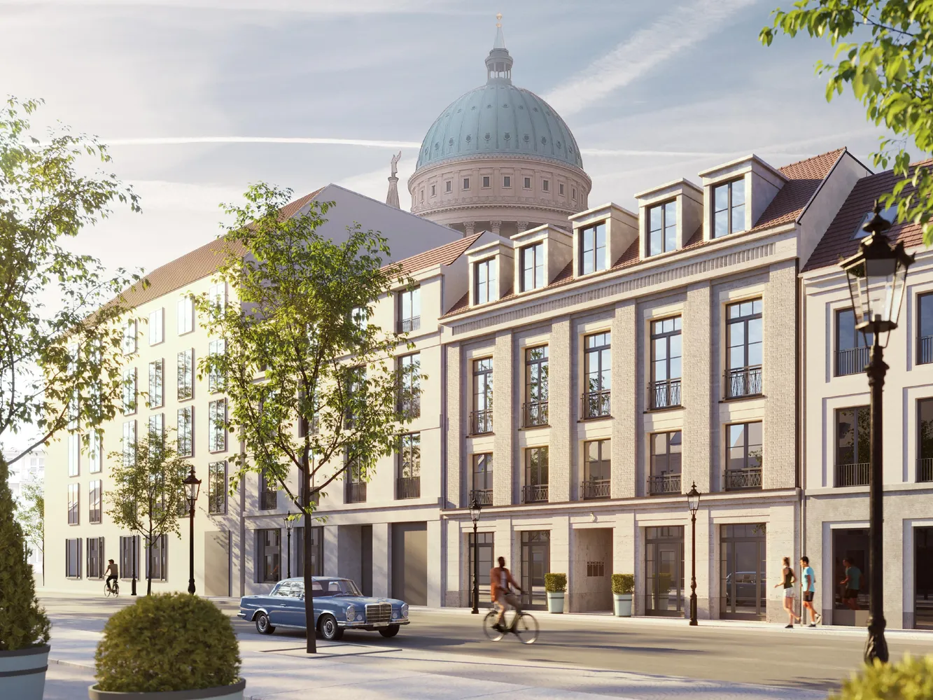Einzigartiger Stadtpalais-Rohling mit Gewerbeeinheit, Potsdam – Bild 1