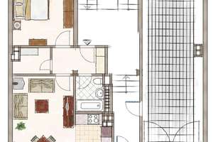 Charmante Erdgeschosswohnung mit Terrasse – kompakt, gepflegt und gut angebunden – Frankenstraße 32, 40476 Derendorf, Düsseldorf – Vorschaubild 10