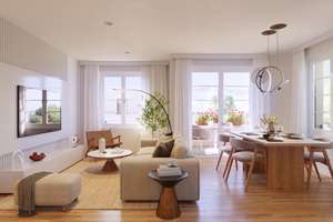 Familienfreundliche Gartenwohnung mit 2 Terrassen – Marlene-Dietrich-Allee 21, 14482 Babelsberg Süd, Potsdam – Vorschaubild 2