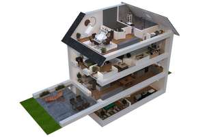 TOP WOHNLAGE - MODERNES NEUBAU-RMH (H2-4) - FERNWÄRME – Die vollständige Adresse der Immobilie erhältst du vom Anbieter., 84478 Waldkraiburg – Vorschaubild 3