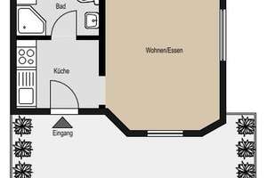 Kernsanierte 2-Zi.-ETW, leerstehend in sehr guter Lage von Stuttgart-Süd | provisionsfrei – Die vollständige Adresse der Immobilie erhältst du vom Anbieter., 70199 Südheim, Stuttgart – Vorschaubild 11