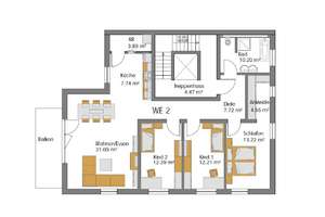 Erstbezug! Modernes Wohnen mit Aufzug und Balkon! – 39112 Sudenburg, Magdeburg – Vorschaubild 2