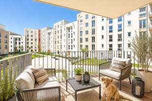 Erstbezug in den Herzoghöfen: Modernes Apartment mit Balkon & Einbauküche