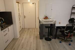 möblierte 1-Zimmer-Erdgeschoss- Wohnung mit Terrasse und Garten  – Höchstetter Str. 18a, 86154 Links der Wertach-Süd, Augsburg – Vorschaubild 9