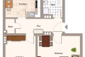 Charmante 2-Raum-Wohnung im Erdgeschoss – Ihr neues Zuhause wartet! – 39110 Stadtfeld West, Magdeburg – Vorschaubild 10