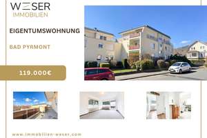 Wohnung mit Penthouse-Charakter durch großzügigen Balkonbereich in Bad Pyrmont
