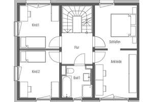Attraktives Familienheim am Riedberg: 6 Schlafzimmer - 2 Bäder - 2 Terrassen - Eigener Garten – 60438 Kalbach-Riedberg, Frankfurt am Main – Vorschaubild 3