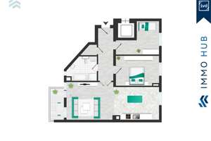 ++ Leerwerdende großzügige 3-Zimmer-Wohnung mit Balkon in Gohlis ++ – Die vollständige Adresse der Immobilie erhältst du vom Anbieter., 4157 Gohlis-Nord, Leipzig – Vorschaubild 4