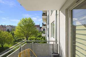 Vermietete 2-Zimmer-Wohnung mit Balkon in gefragter Kiezlage, unweit der Rummelsburger Bucht