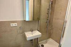 Möbliertes Mini-Apartment mit Einbauküche + INKL. WLAN + TV – Badener Str. 34, 76227 Durlach, Karlsruhe – Vorschaubild 6