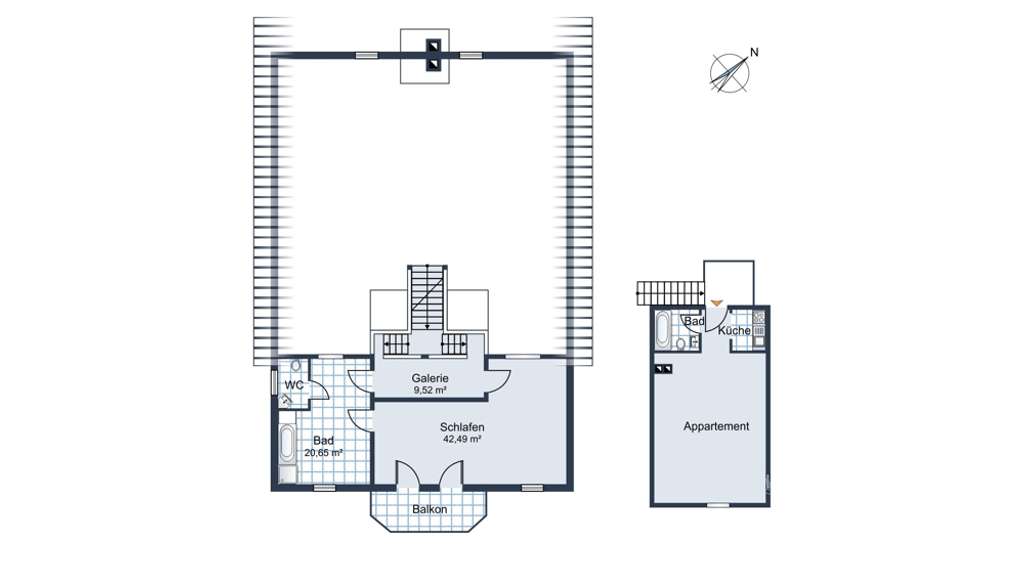 Immobilie in Höchst im Odenwald - Landhaus mit Gästehaus, 
Doppelgarage, Saunahaus, über 8000 m² Grund
Verkauf auf Nießbrauchbasis - Bild 2