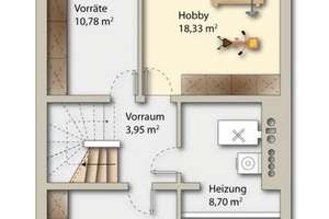 Großzügiges Reihenhaus mit Garten, Garage und ausgebautem Dachgeschoss in Neu-Ulm/Gerlenhofen – 89233 Neu-Ulm – Vorschaubild 5