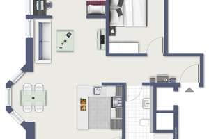 Citylage trifft Komfort: 2,5-Zimmer-Wohnung im begehrten Stuttgarter Westen – Die vollständige Adresse der Immobilie erhältst du vom Anbieter., 70178 Neue Vorstadt, Stuttgart – Vorschaubild 9