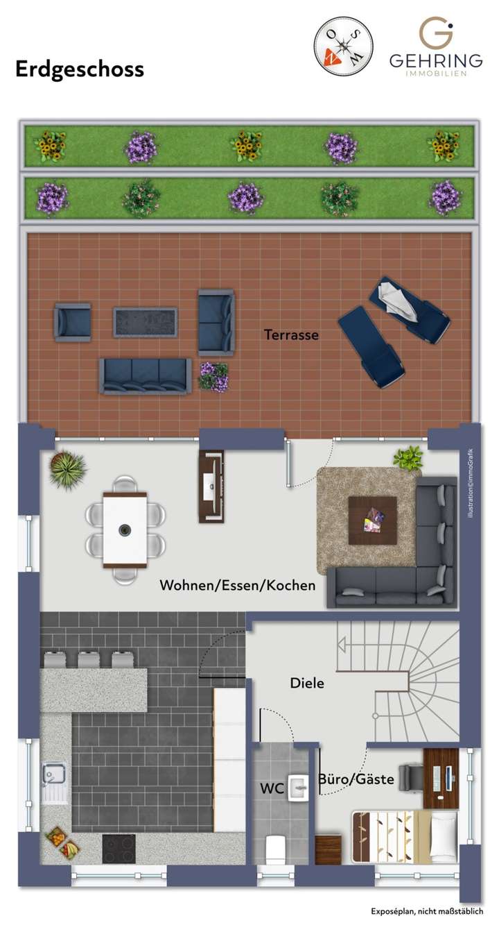 Grundriss Erdgeschoss