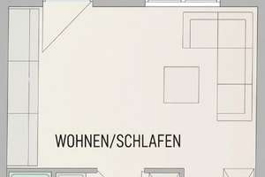 Einzimmerwohnung – Interessante   Kapitalanlage mit Balkon u. Tiefgaragenstellplatz in Grünwinkel  – Die vollständige Adresse der Immobilie erhältst du vom Anbieter., 76185 Grünwinkel, Karlsruhe – Vorschaubild 13