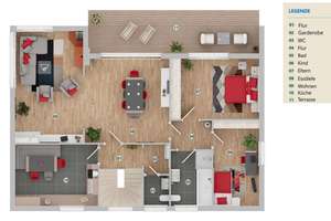 Charmant & großzügiges Einfamilienhaus mit ansprechendem Grundstück! – Die vollständige Adresse der Immobilie erhältst du vom Anbieter., 96484 Meeder – Vorschaubild 13