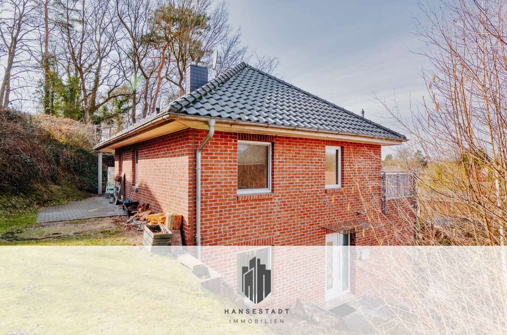 Immobilie in Stelle - Modernes Wohnen in ruhiger Hanglage – Stilvolles Einfamilienhaus mit Dachterrasse - Bild 0