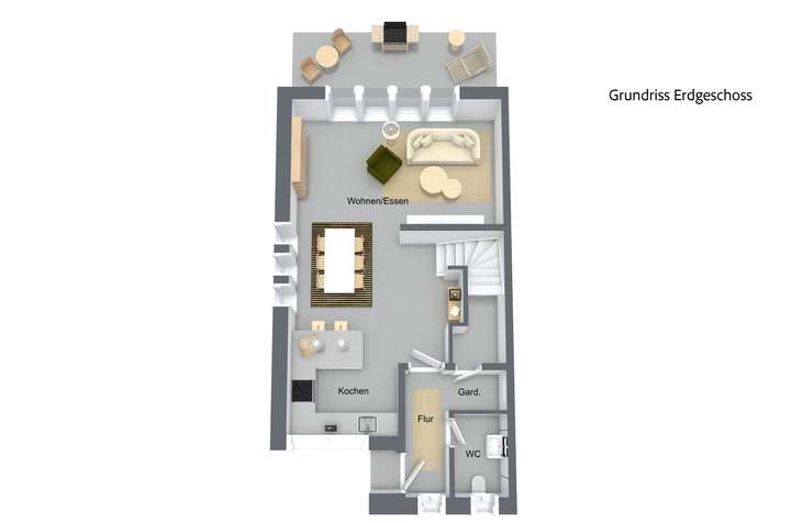 Grundriss Erdgeschoss