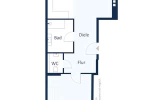 Möblierte 2-Zimmer-Wohnung mit West-Balkon in beliebter Düsseldorfer Lage – 40235 Grafenberg, Düsseldorf – Vorschaubild 13