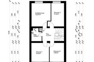 Viel Platz für die Familie: Reihenmittelhaus mit Südterrasse, mit 8 Zimmern! – Hamburg – Vorschaubild 19