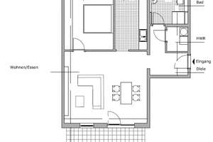 Außergewöhnliche 2-Zimmerwohnung mit hochwertiger Ausstattung – Im Knappenroth 1f, 66113 Malstatt, Saarbrücken – Vorschaubild 7