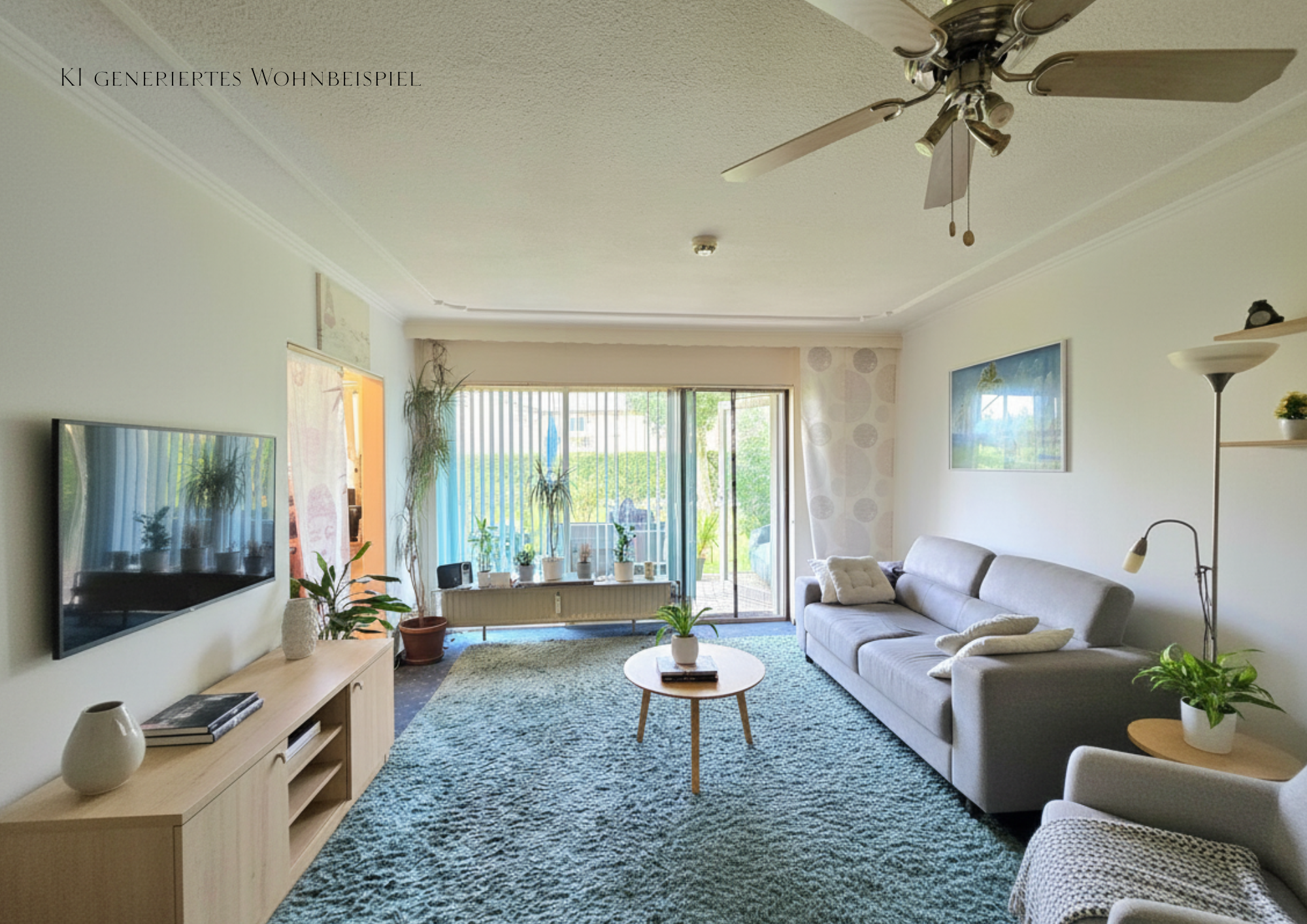 Immobilie in Sylt - 2-Raum-Wohnung mit sonniger großer West-Terrasse in Tinnum - Bild 3