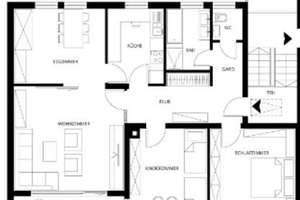 PROVISIONSFREI !  KFW-Saniertes Top 4-Fam.Haus inkl. 4 Garagen auf 672 qm Grundstück – Auf der Gans 24, 70374 Sommerrain, Stuttgart – Vorschaubild 48