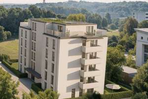 Neubau-Wohnung mit eigenem Privatgarten in Mainzer Stadtlage