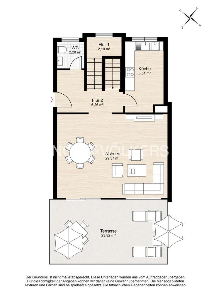 Grundriss - Erdgeschoss