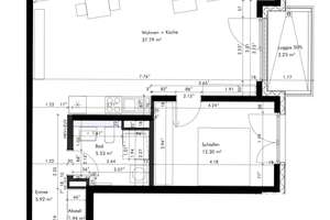 Moderne 2-Zimmer Wohnung im 3. OG mit Balkon in München – Hansastraße 183, 81373 Mittersendling, München – Vorschaubild 12