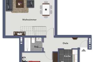 Exklusive Maisonette-Wohnung mit zwei Balkonen – eine wertstabile Kapitalanlage in Krefeld – Die vollständige Adresse der Immobilie erhältst du vom Anbieter., 47799 Bockum, Krefeld – Vorschaubild 22