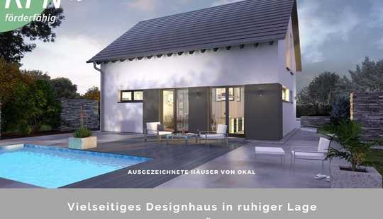 Bild von Designhaus in ruhiger Lage
