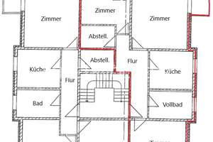 Großzügige ETW mit Balkon in zentraler Lage von Rostock – Die vollständige Adresse der Immobilie erhältst du vom Anbieter., 18069 Reutershagen, Rostock – Vorschaubild 7