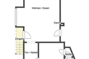 2-Zi-Wohnung im Grünen, Kaminofen, Einbauküche, separater Zugang, ideal für Single oder 2 Personen – Die vollständige Adresse der Immobilie erhältst du vom Anbieter., 96117 Memmelsdorf – Vorschaubild 12