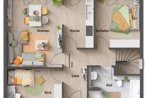 Der Bungalow für die kleine Familie – Übersichtlich und variabel – Die vollständige Adresse der Immobilie erhältst du vom Anbieter., 75389 Neuweiler – Vorschaubild 5