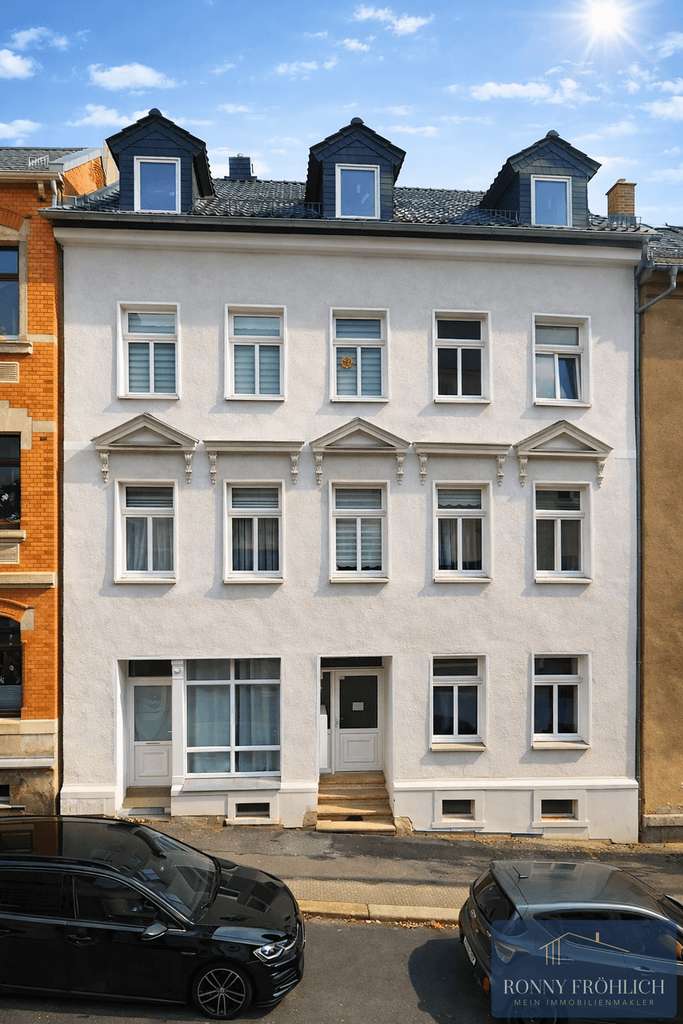 Immobilie in Heinsdorfergrund - Renditestark investieren: Gepflegtes Mehrfamilienhaus in Reichenbach bei Zwickau 100% Vollvermietung - Bild 1
