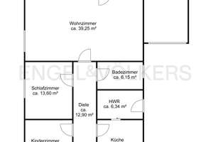 Ebenerdiges Wohnen im freistehenden Bungalow im Herzen von Weyhe-Sudweyhe! – Die vollständige Adresse der Immobilie erhältst du vom Anbieter., 28844 Weyhe – Vorschaubild 13
