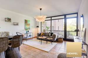 EIN BALKON KOMMT SELTEN ALLEIN -  
2,5-Zimmerwohnung mit zwei Balkonen am Duisburger Kaiserberg