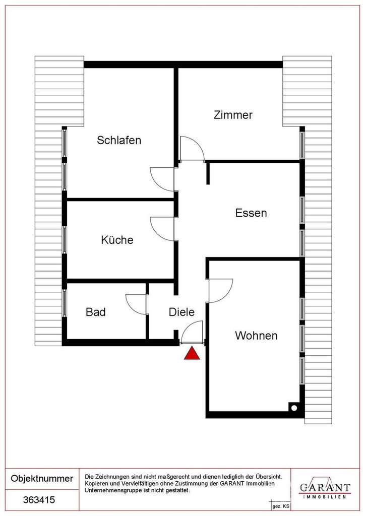 Immobilie in Walddorfhäslach - 4 1/2 Zimmer-Wohnung in attraktiver Lage - Bild 1