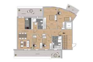 Wiesbaden: Hochwertige Familienwohnung im KfW-55-Standard – Lange Seegewann 15, 65205 Delkenheim, Wiesbaden – Vorschaubild 14