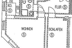 **Helle und Gemütliche 2-RWG - PARKETTBODEN UND BAD MIT WANNE - WE 05** – Michael-Kazmierczak-Straße 10, 4157 Gohlis-Mitte, Leipzig – Vorschaubild 9