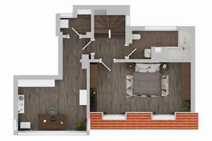 Exklusive Maisonette 4,5-Zimmer mit Dachterrasse und Domblick – Teutoburgerstr. 24, 50678 Neustadt/Süd, Köln – Vorschaubild 22